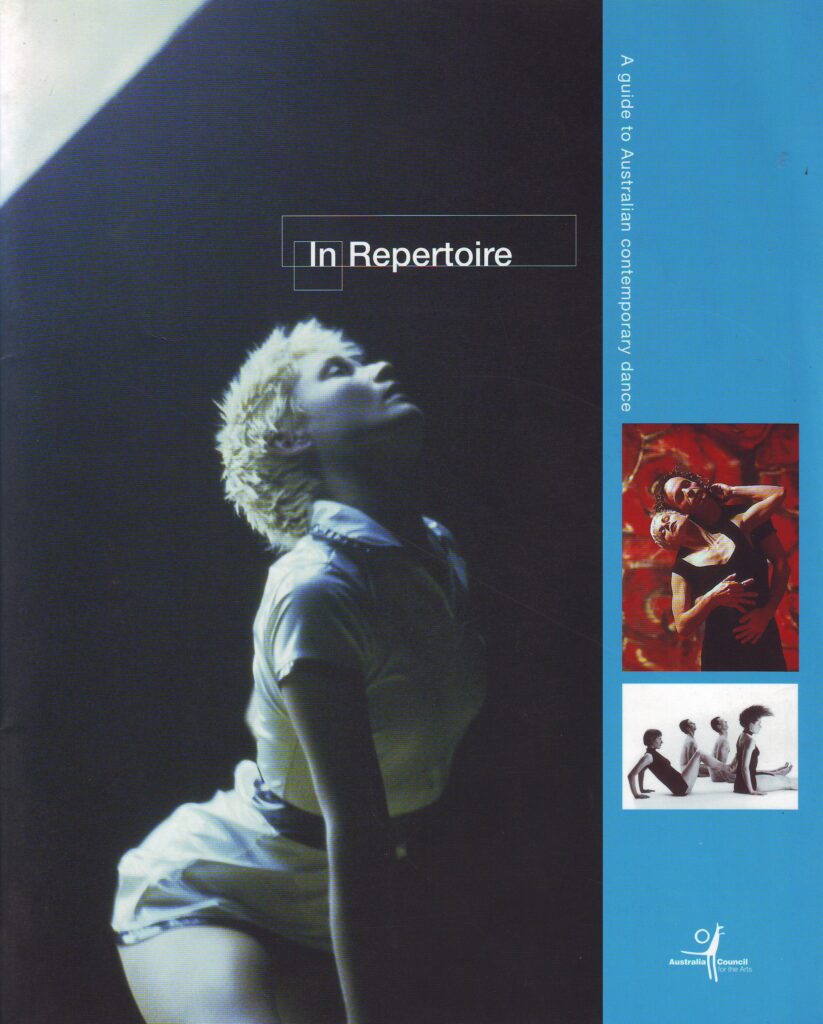 In Repertoire – A Guide to Australian Contempory Dance